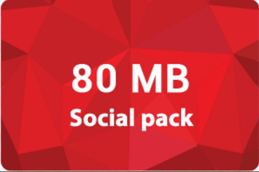 Robi 80MB Social Internet 5Tk Offer