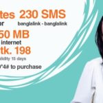 Banglalink 198Tk Bundle Offer- 230Minutes,350MB & 230SMS