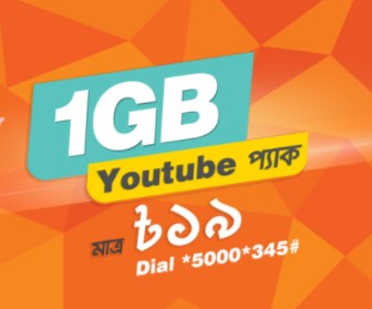 Banglalink YouTube Pack