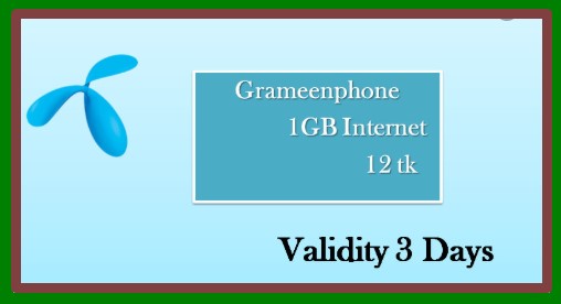 GP 1GB 12Tk
